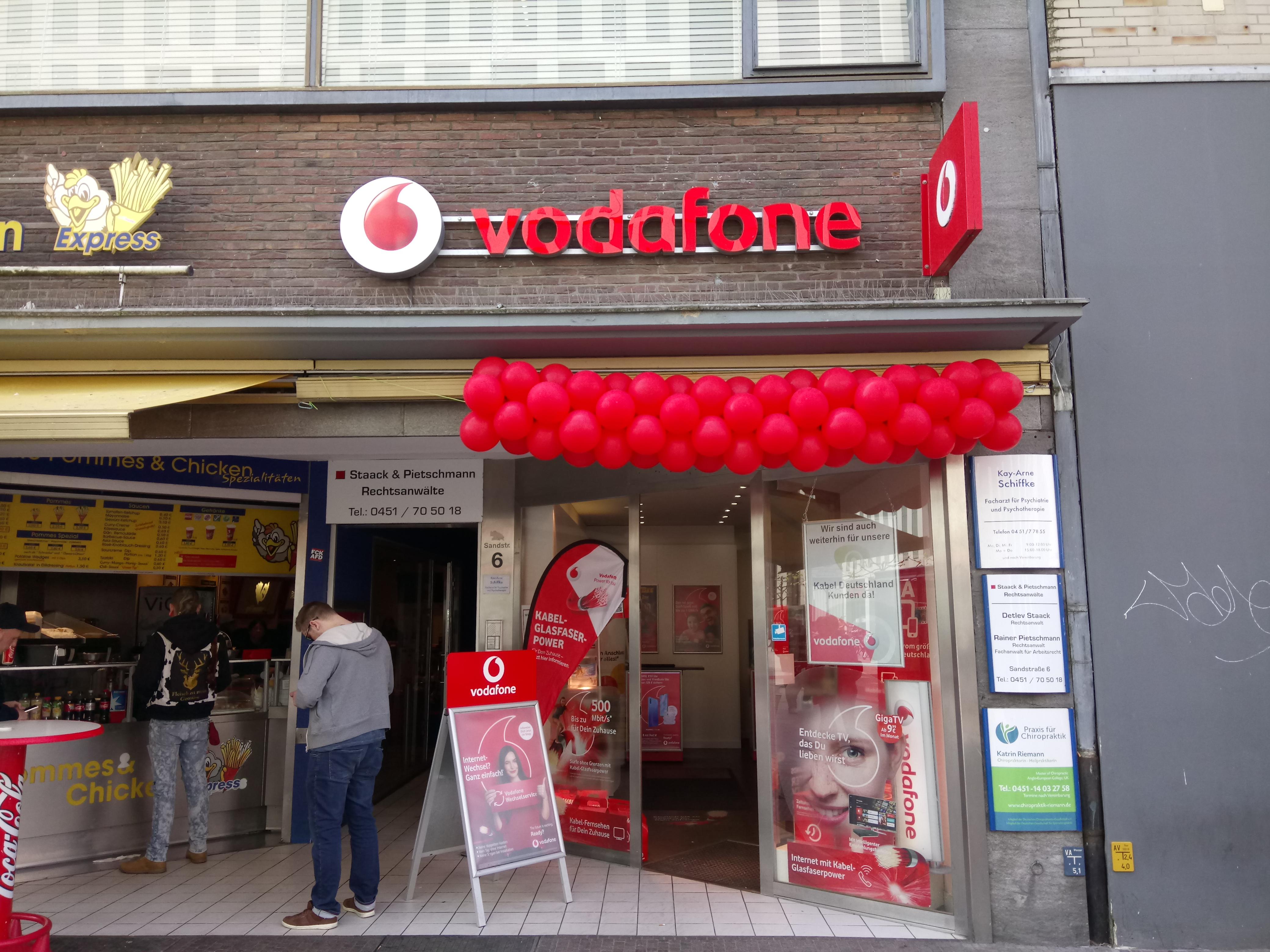 Vodafone Shop (geschlossen), Sandstr. 6 in Lübeck