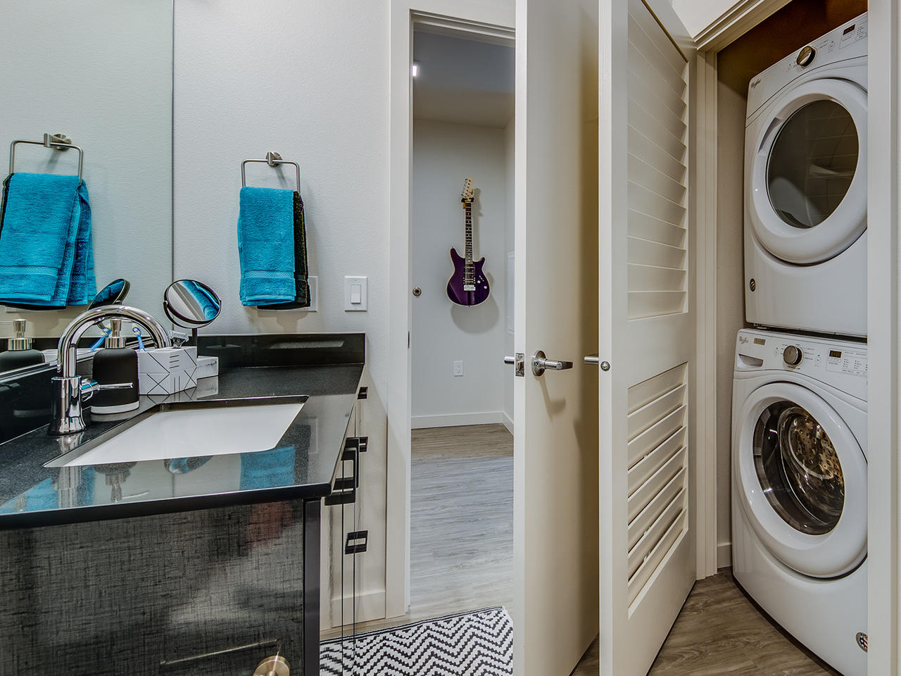 In-Unit Washer and Dryer at Sentral SLU