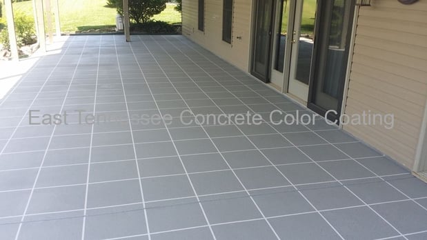 Images East Tennessee Concrete Color Coating
