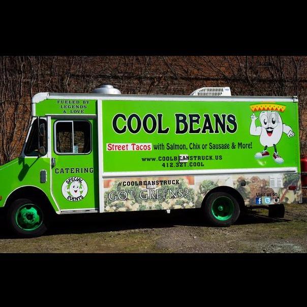 Taco Truck Cool Beans Logo