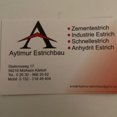 Logo Aytimur Estrichbau
