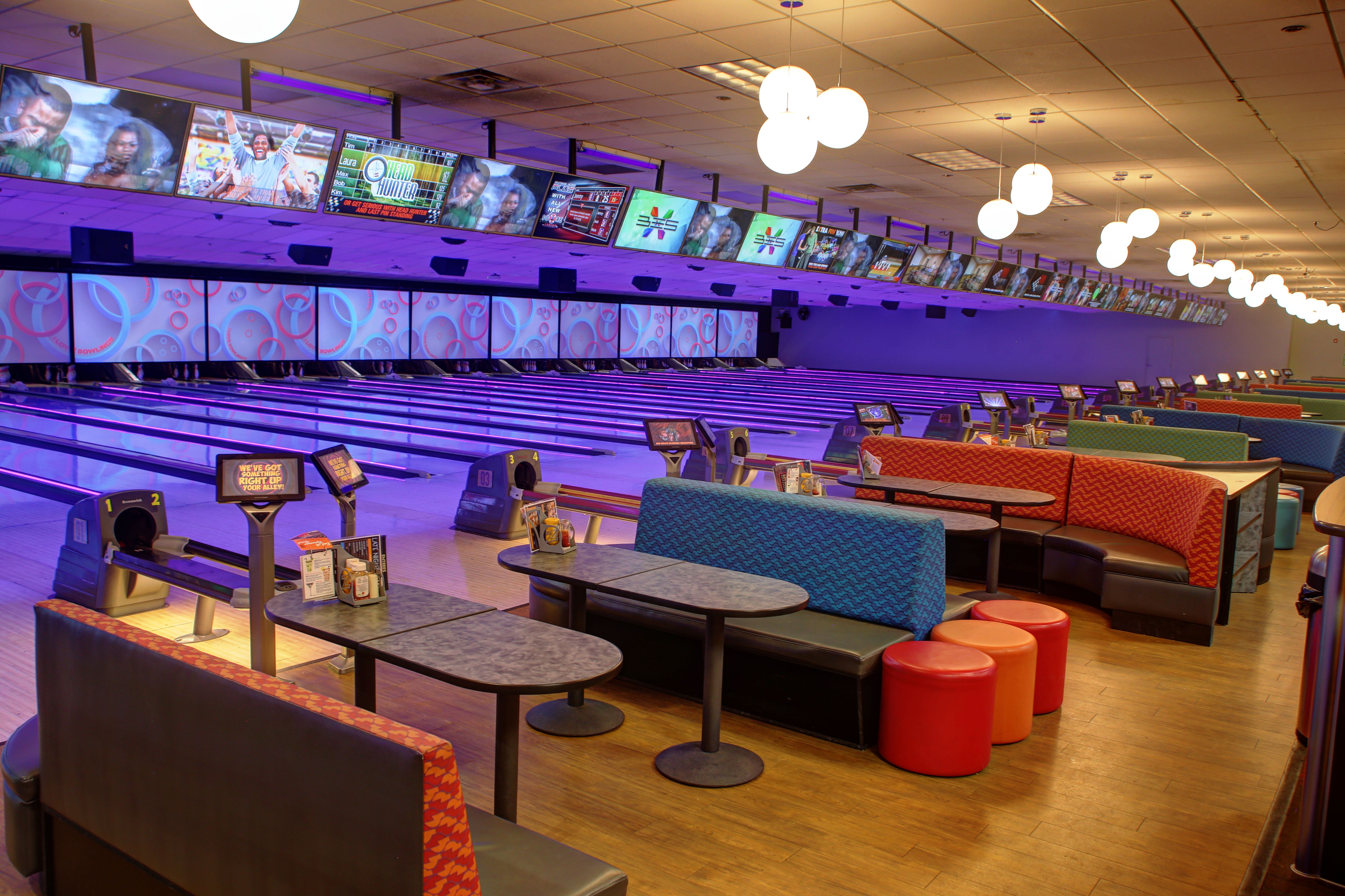 Get a strike bowling at Zone 28! Zone 28 Pittsburgh (412)828-1100