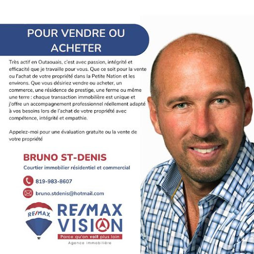 Bruno St-Denis courtier immobilier ReMax