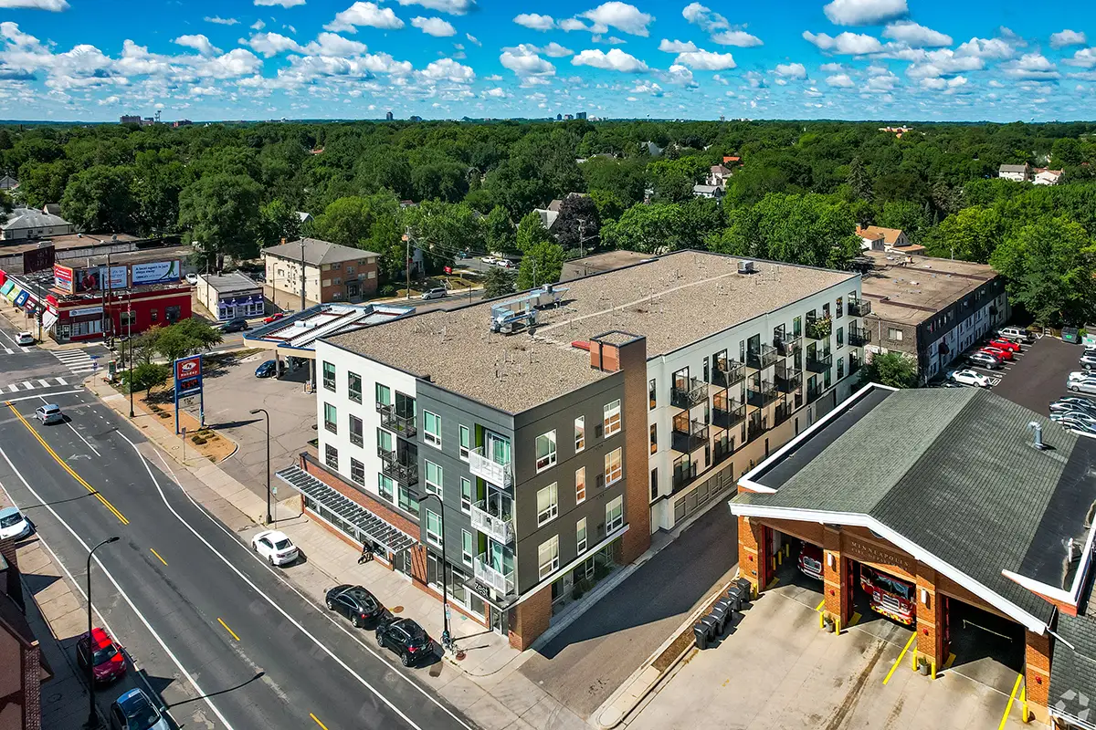 Aerial View at Zest Apartments 
