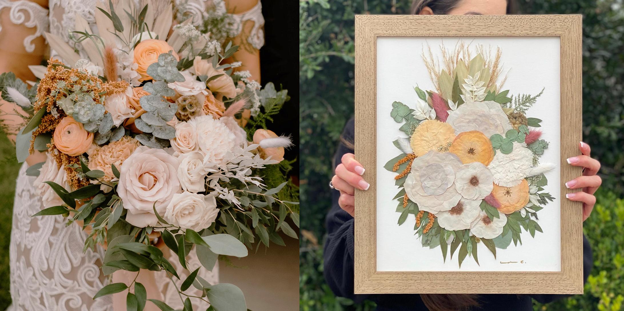 Before And After Bouquet Preservation