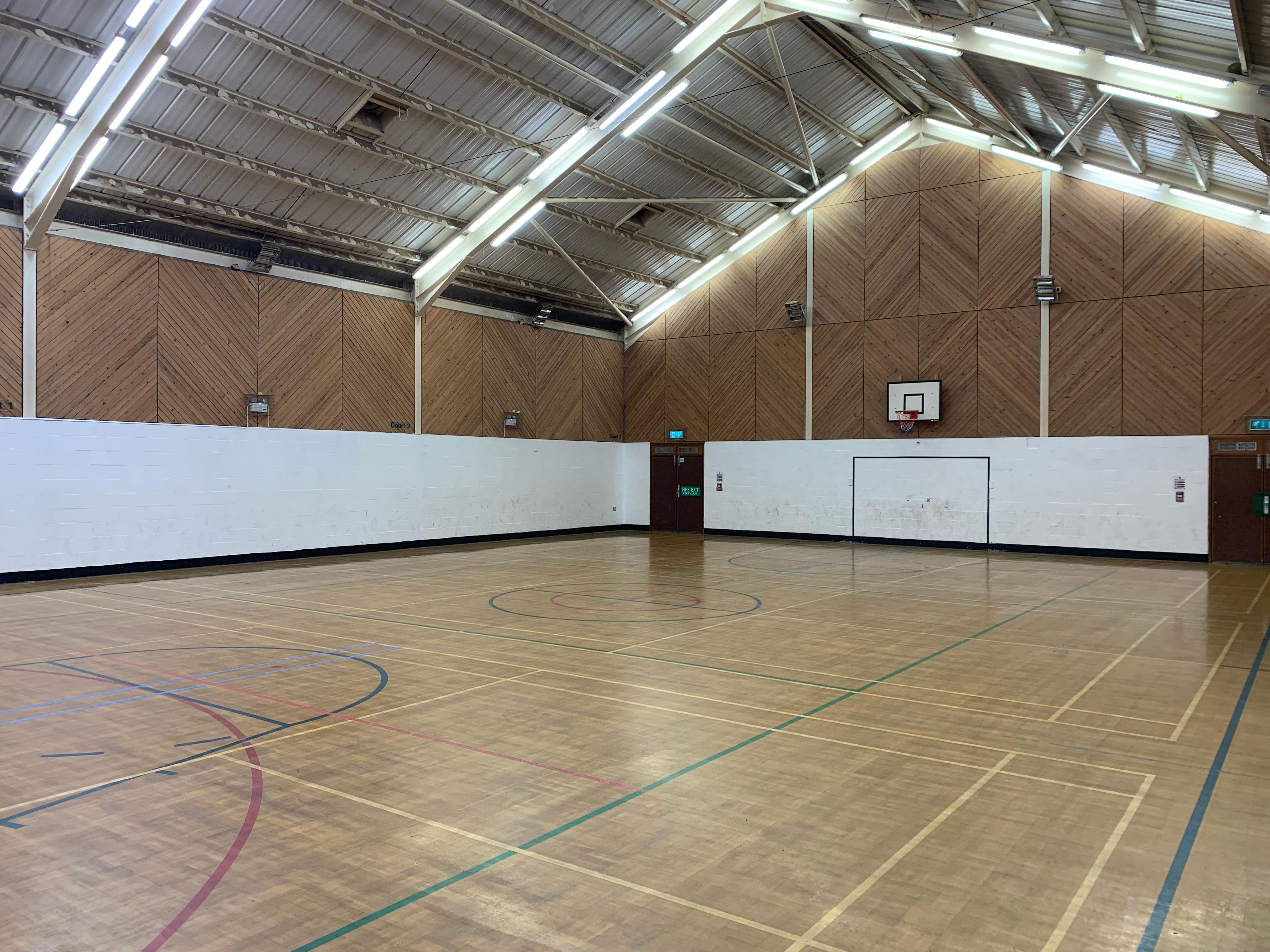 Sports hall at Bewdley Leisure Centre Bewdley Leisure Centre Bewdley 01299 402595