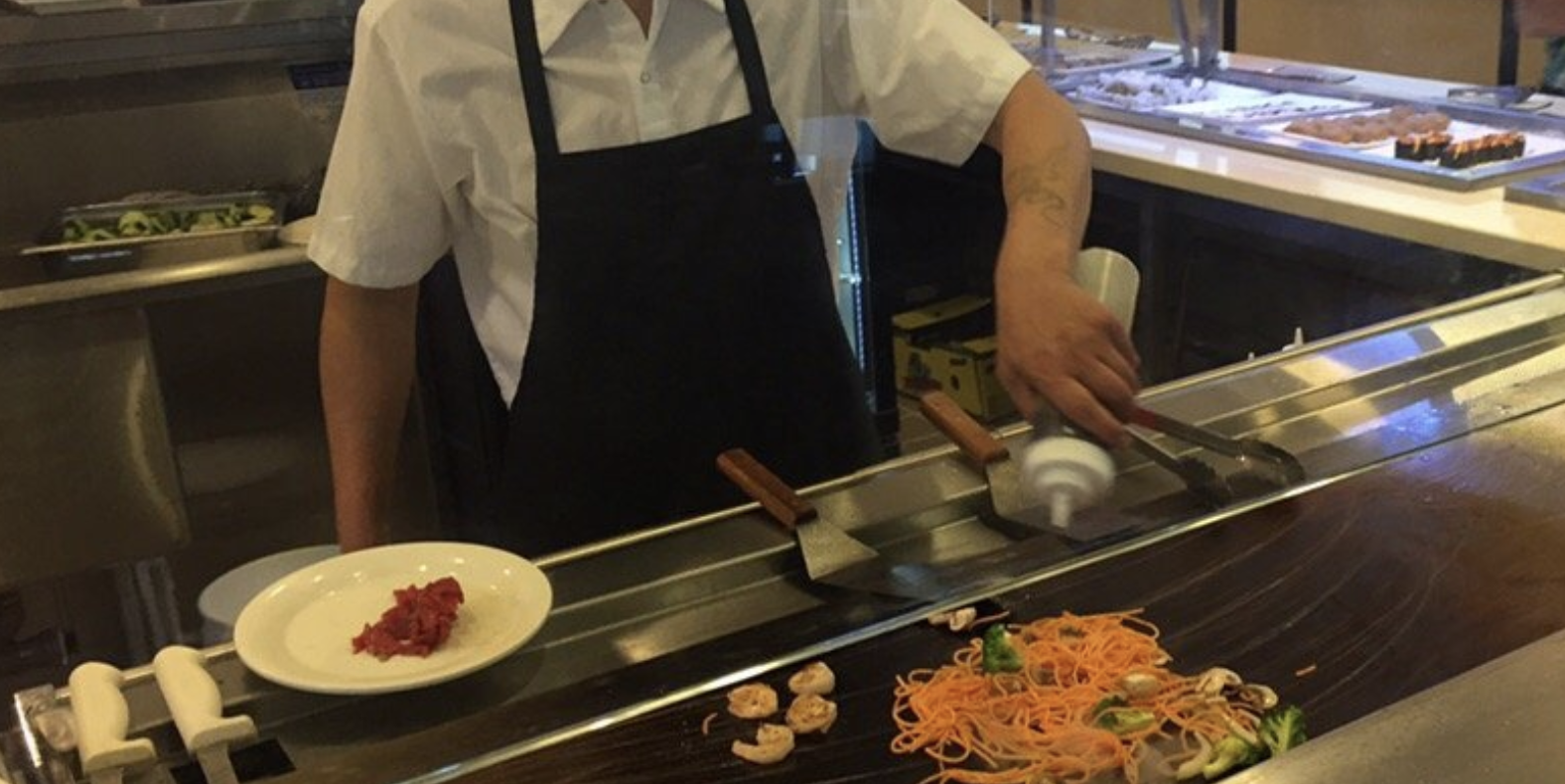 Kobe Buffet, AYCE seafood, drill, sushi, sashimi, fruits, desserts and more!!!