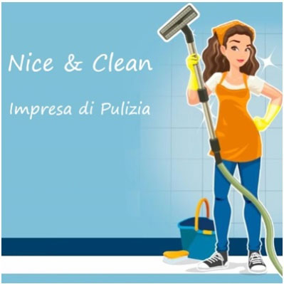 Impresa di Pulizia Genova NICE & CLEAN Logo