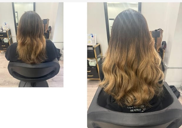 Images ShineTress Hair Extensions NYC Studio