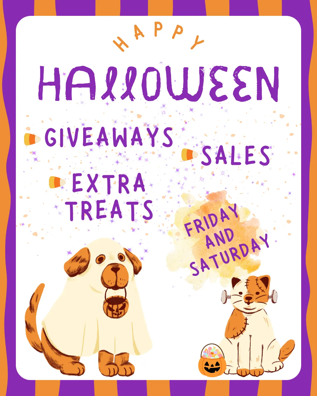 Image of Local Pet Event Join us for spooky fun In stores all week! Nearby