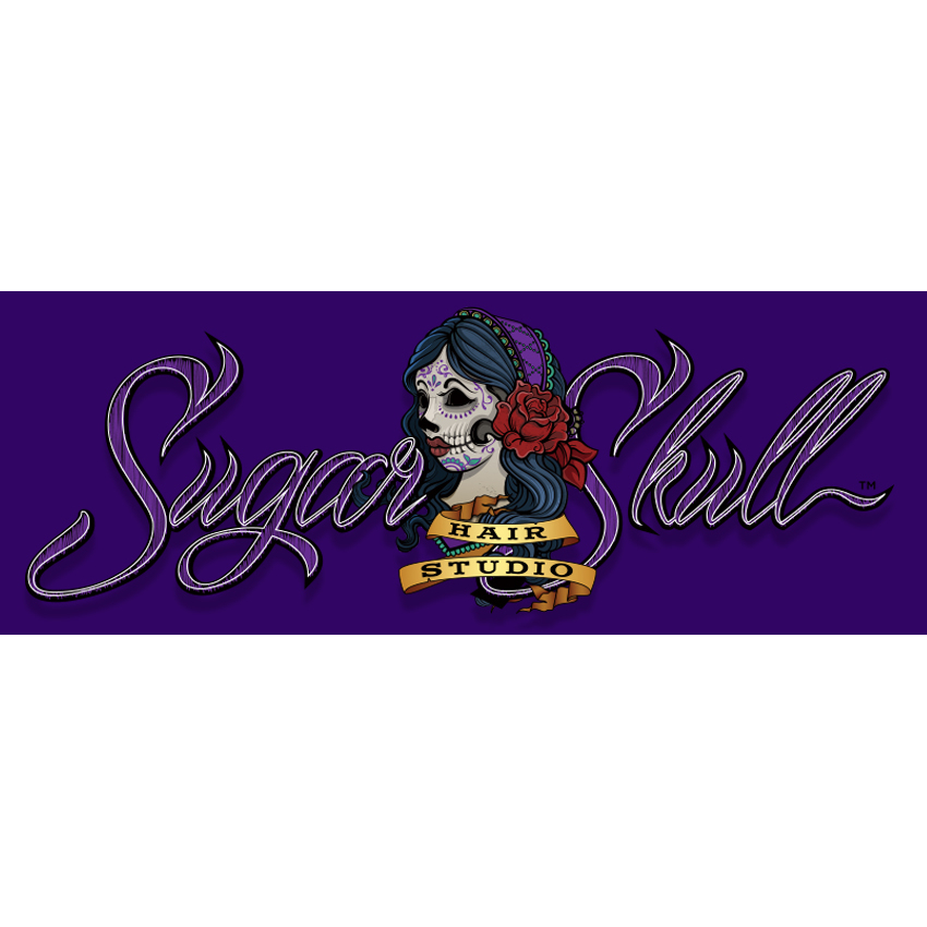 Sugar Skull Hair Studio Logo