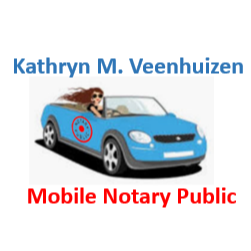 Kathryn M. Veenhuizen Mobile Notary & Loan Signing Logo