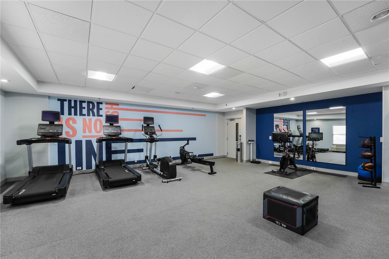 Health club  fitness center  gym 