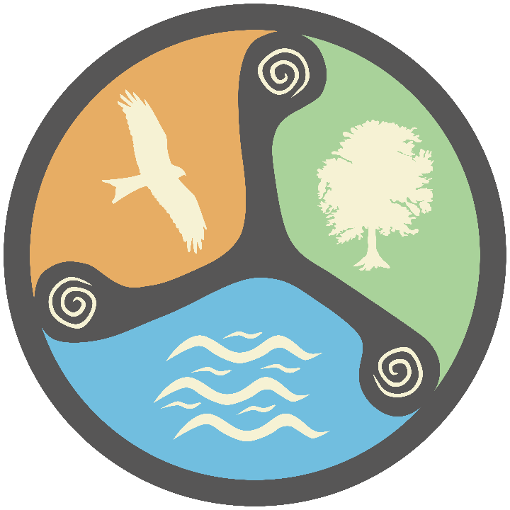 Wald Wasser Weite in Tauche - Logo