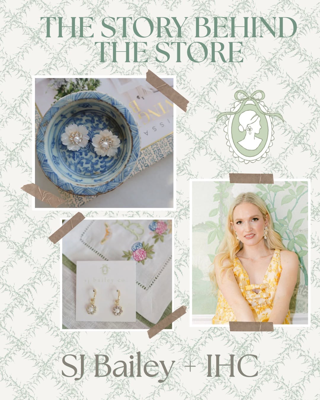 At IHC, we love carrying brands like SJ Bailey Co. because they reflect so much of what shopping small is all about — creativity, passion, meaningful craftsmanship, and women building businesses from a dream!