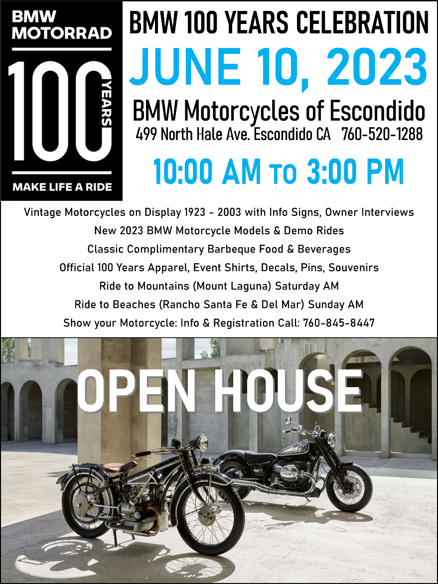BMW Motorcycles of Escondido Escondido (760)520-1288