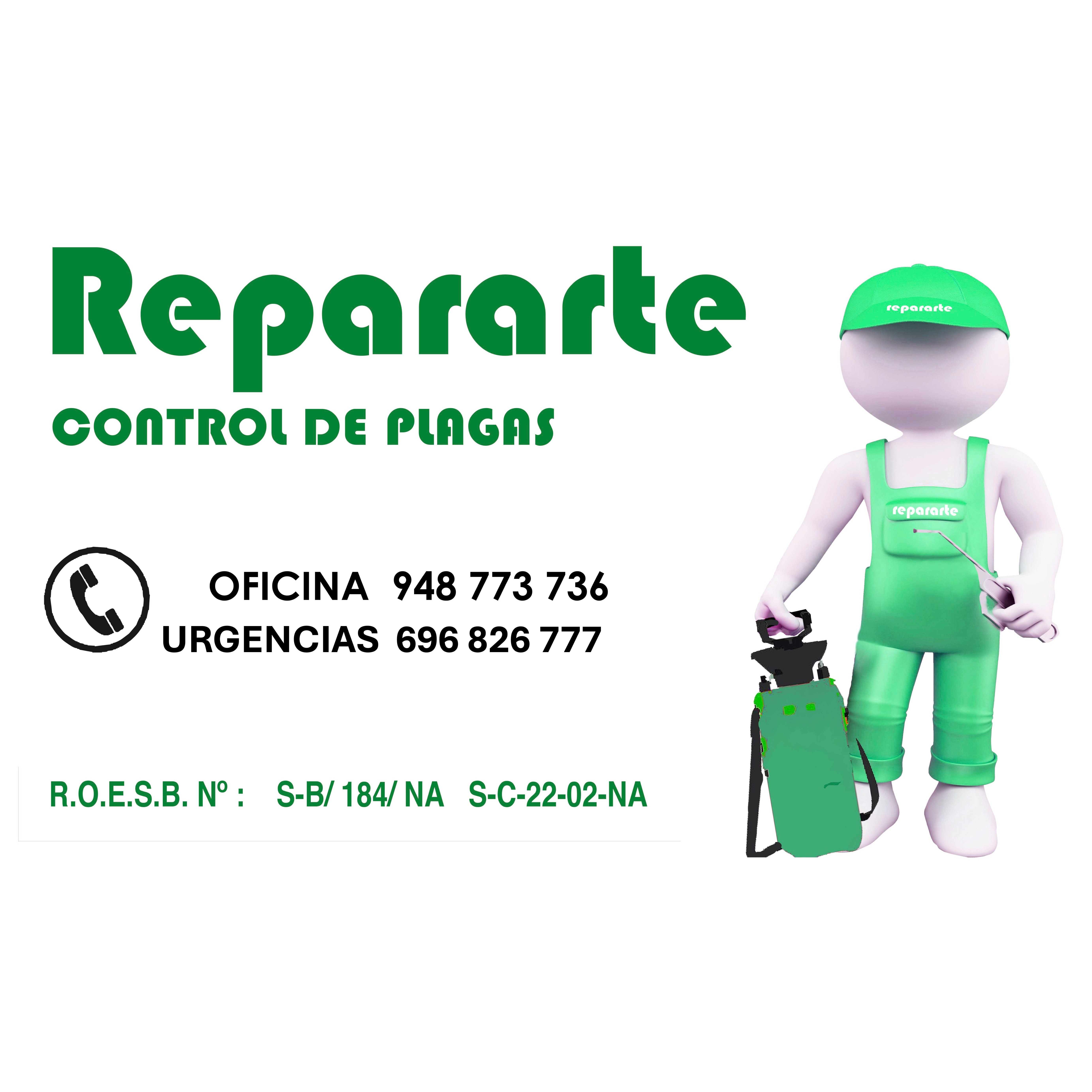 Repararte Control de Plagas Logo