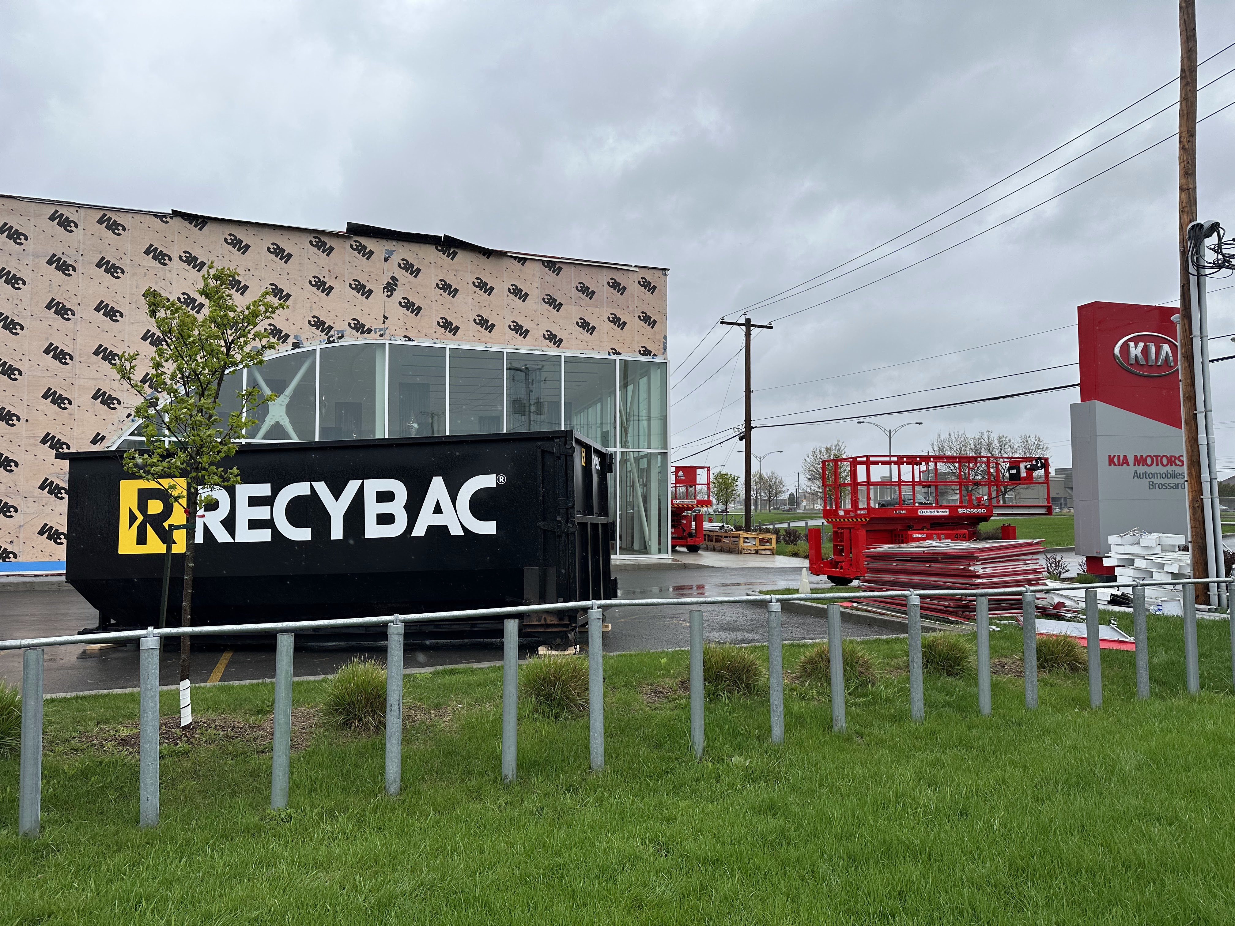 Images Location de conteneur RECYBAC Longueuil