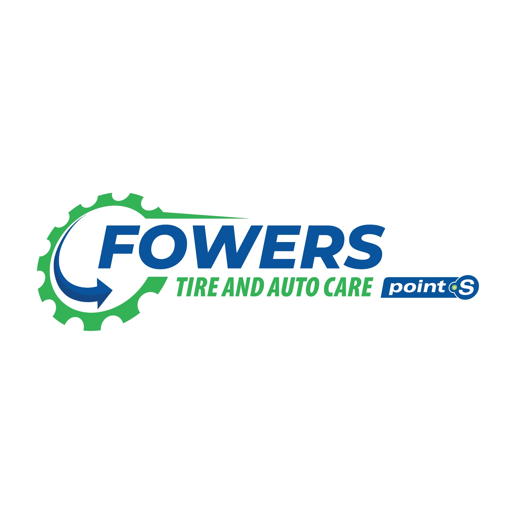Fowers Point S Tire and Auto Service Logo