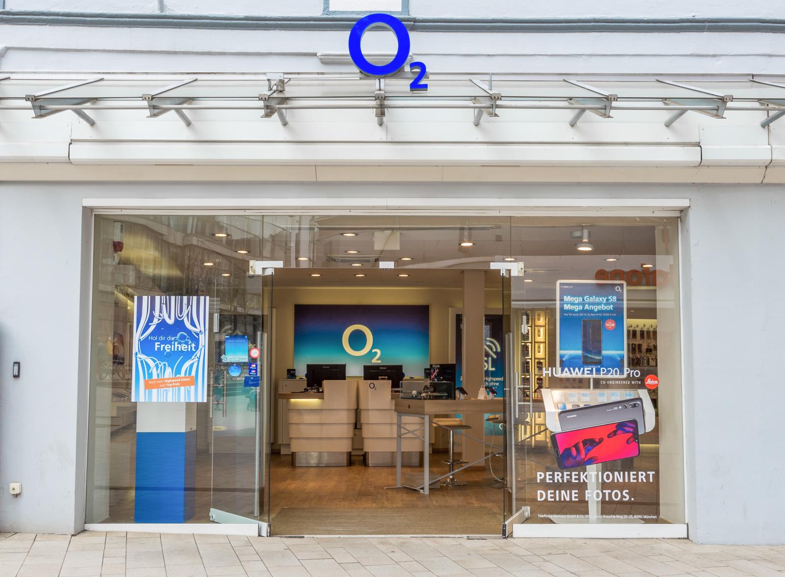 o2 Shop, Bäckerstraße 5 in Minden