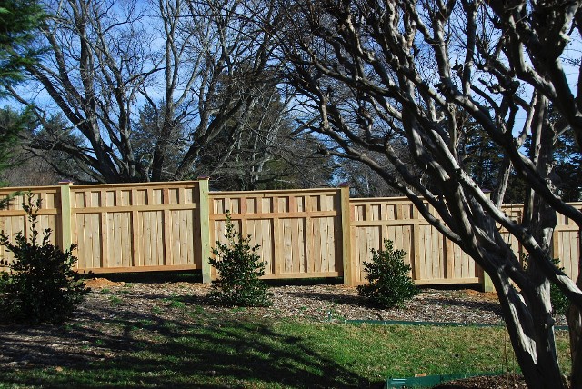 Custom Cedar Fence