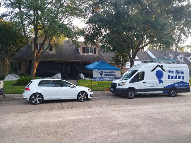 Images Blue Ribbon Roofing LLC - Jersey Village Roof Replacement