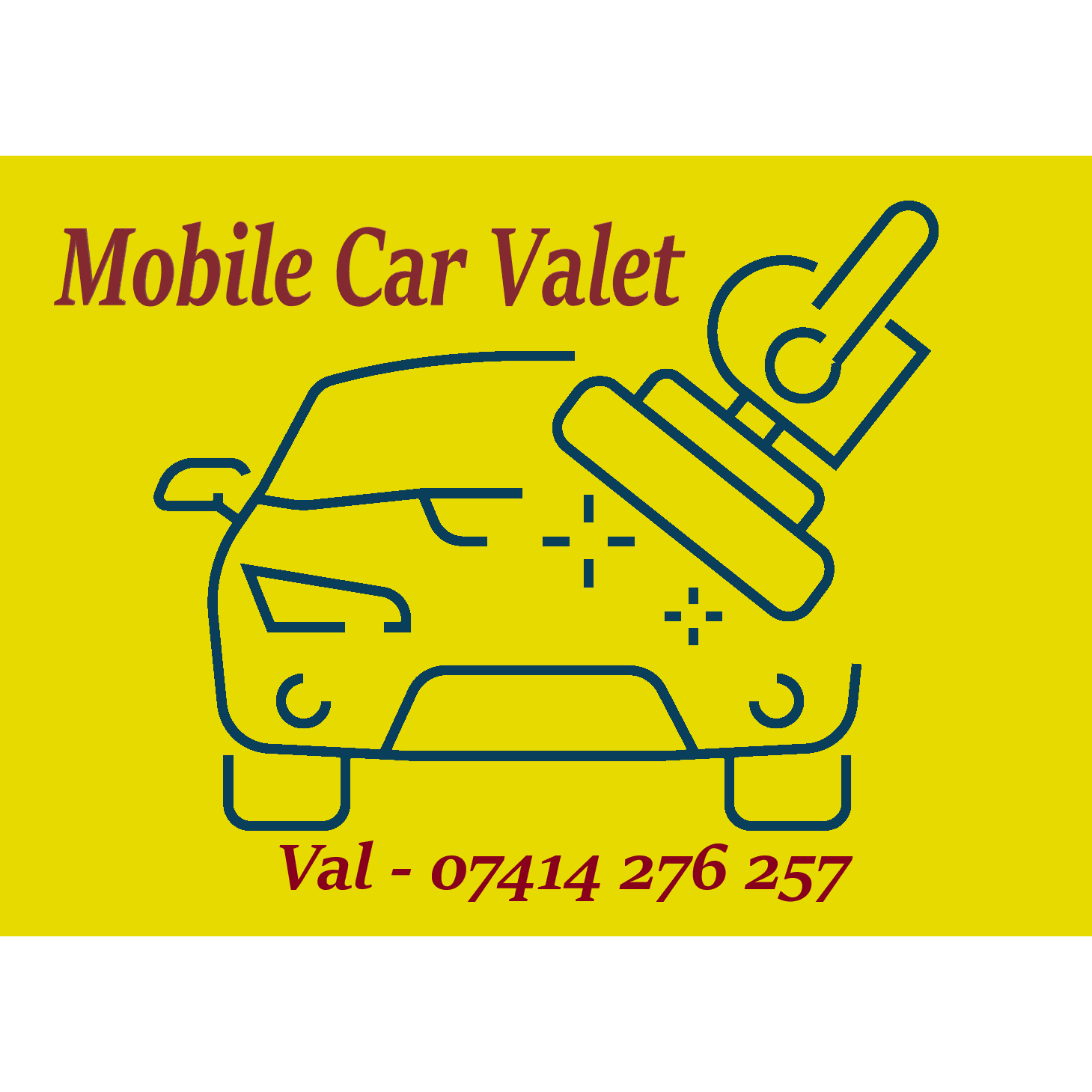 LOGO Val - Mobile Car Valet Liversedge 07414 276257