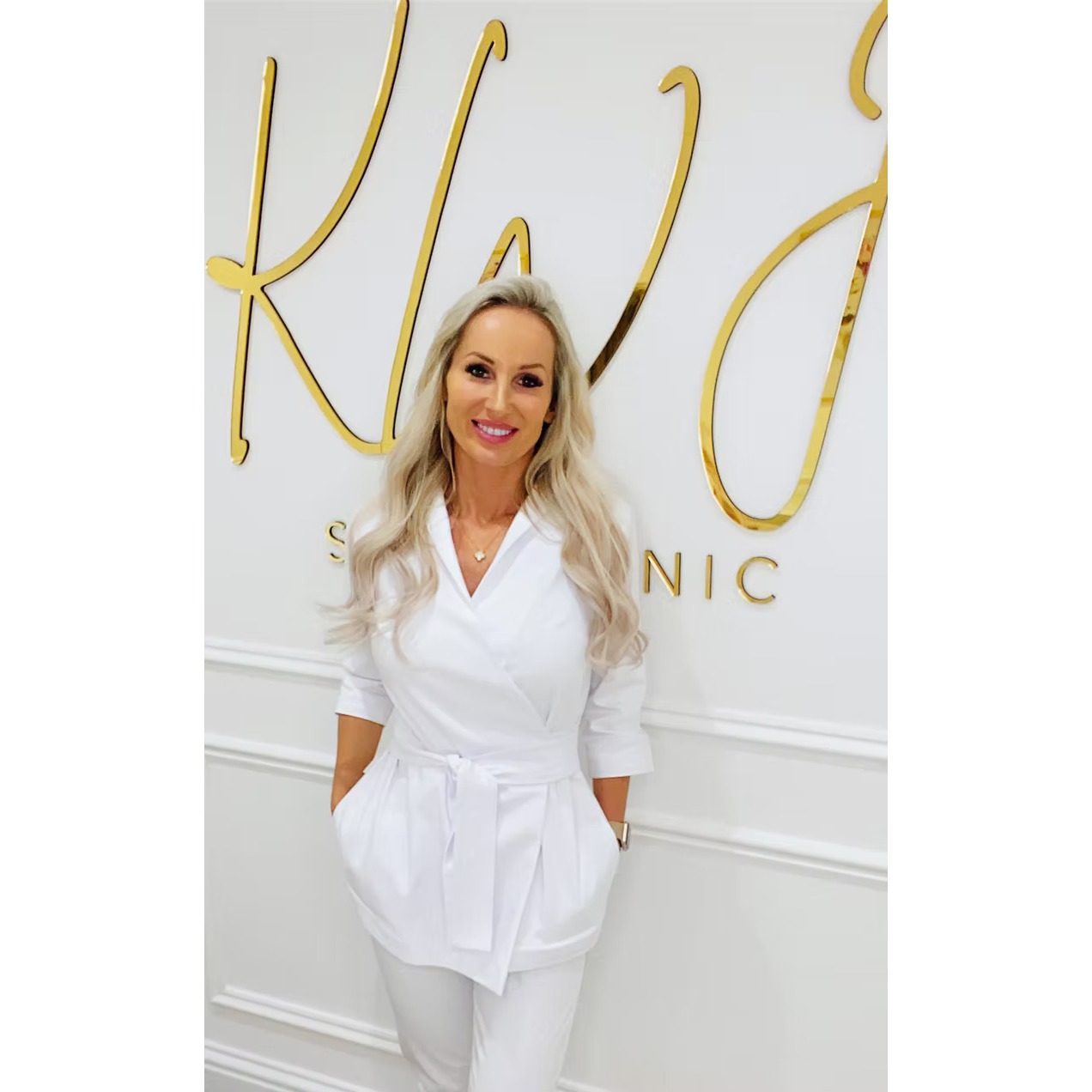 Kasia Watson Jones, founder of KWJ Skin Clinic in Broadbridge Heath, Horsham, West Sussex. Kasia specialises in professional skin and aesthetic treatments including Botox treatments, anti-wrinkle treatments, dermal fillers, lip fillers, skin boosters, Profhilo, Hydrafacial, microneedling, skin rejuvenation and advanced skincare.