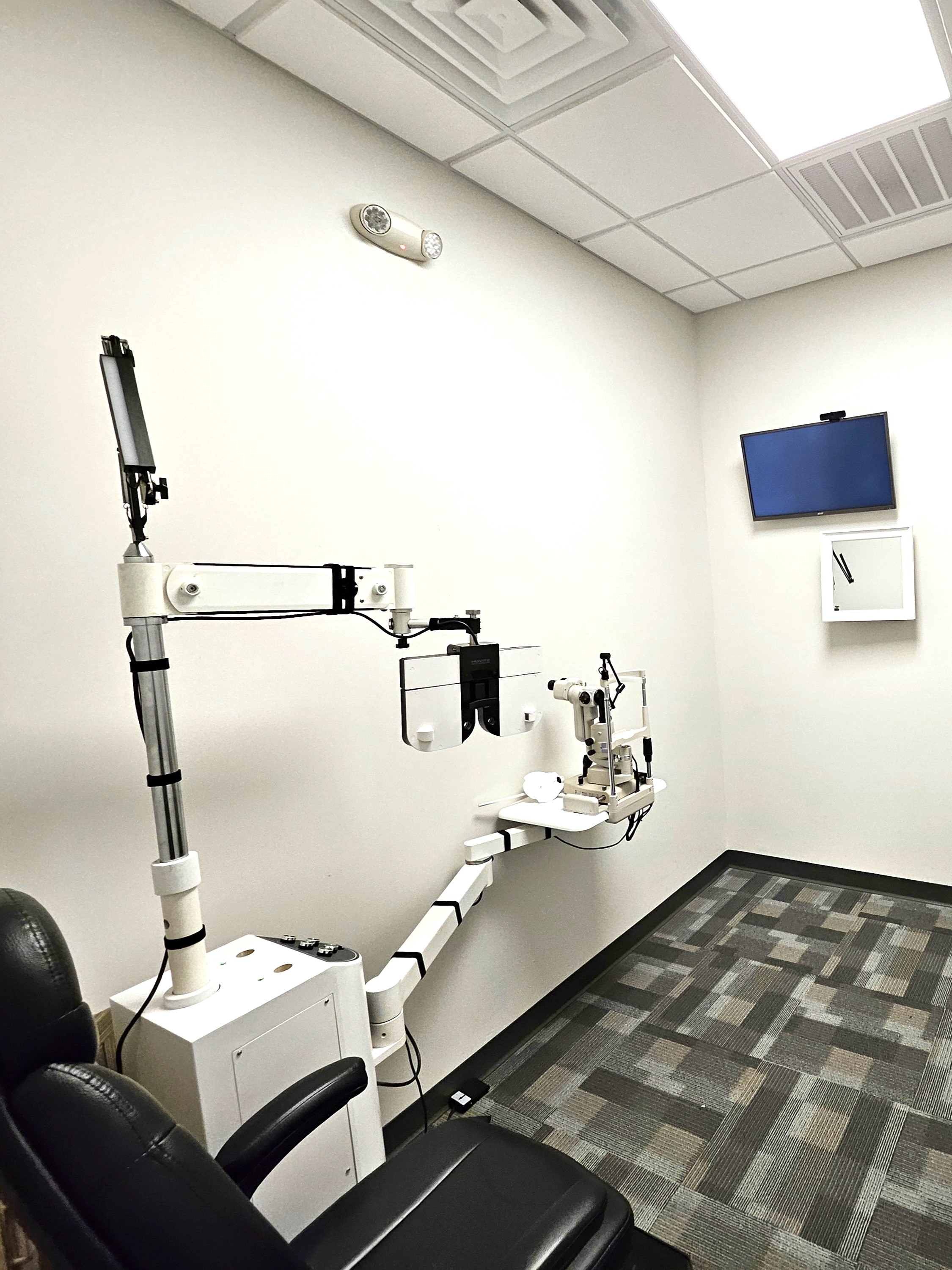 Eye Exam Equipment at Stanton Optical Store Euless TX 76039