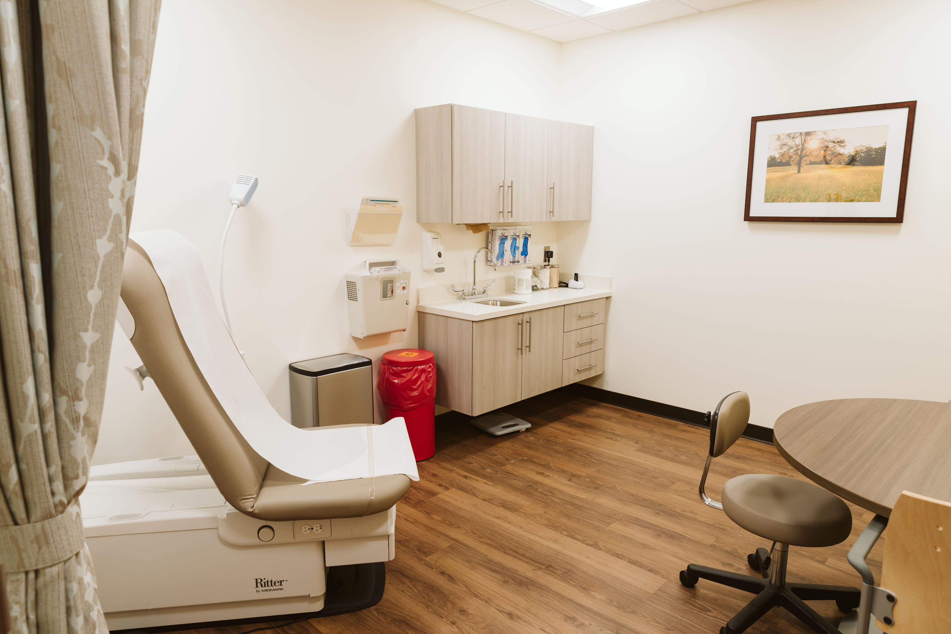 Inside an exam room of a One Medical Seniors Office