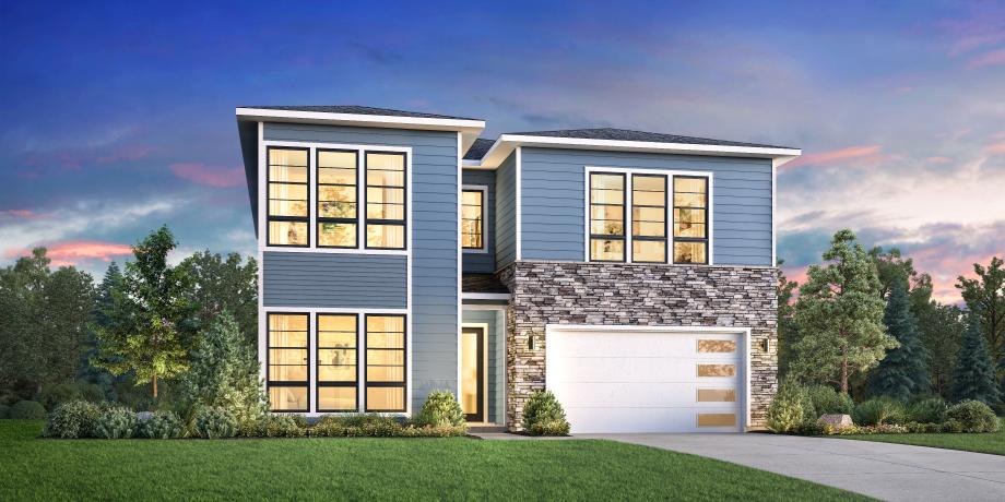 Modern farmhouse, contemporary, and classic architecture will blend to create a lovely community streetscape
