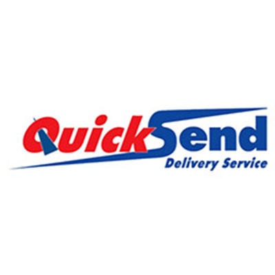 Quick Send Delivery Service Logo