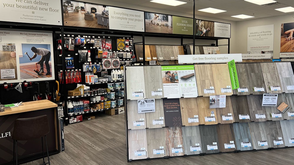 Interior of LL Flooring  1441 - Beckley | Left Side View