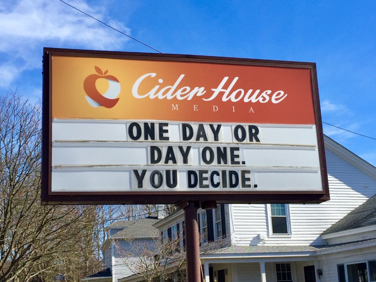 Cider House Sign