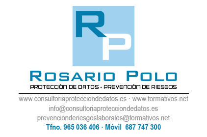 Images Rosario Polo  Protección de datos - Prevención de Riesgos