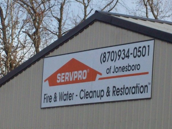 Signage of SERVPRO of Jonesboro