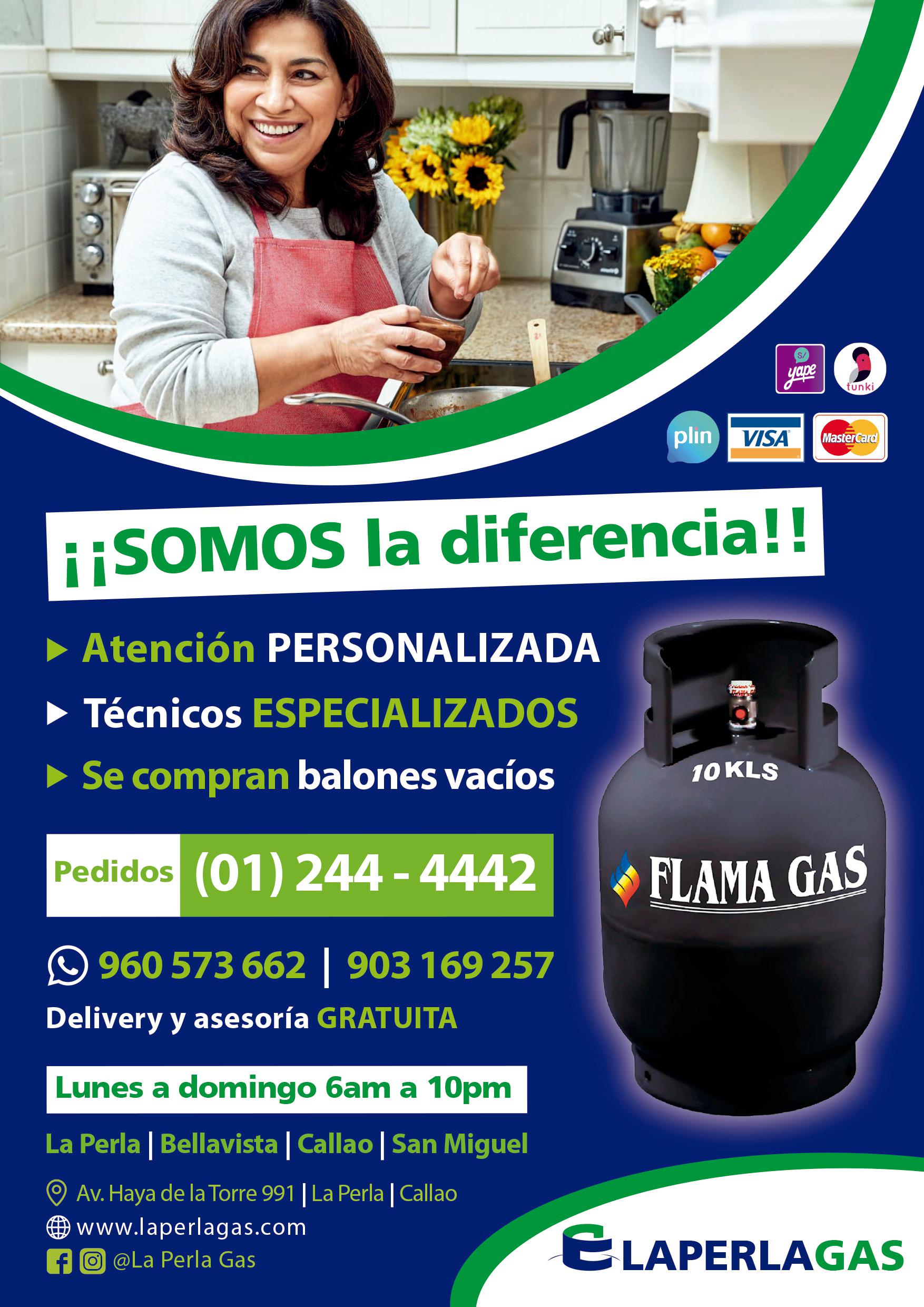 LA PERLA GAS - DISTRIBUIDOR DE GAS