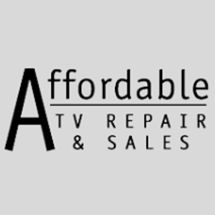 A Affordable TV Repair & Sales Logo