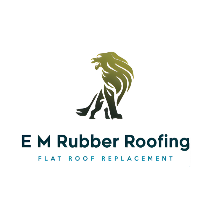 E M Rubber Roofing Logo