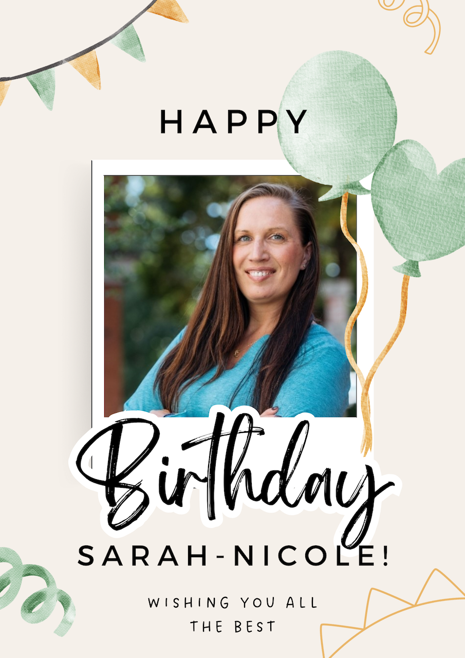 Happy birthday, Sarah-Nicole! Kim Benton - State Farm Insurance Agent Millsboro (302)934-9393