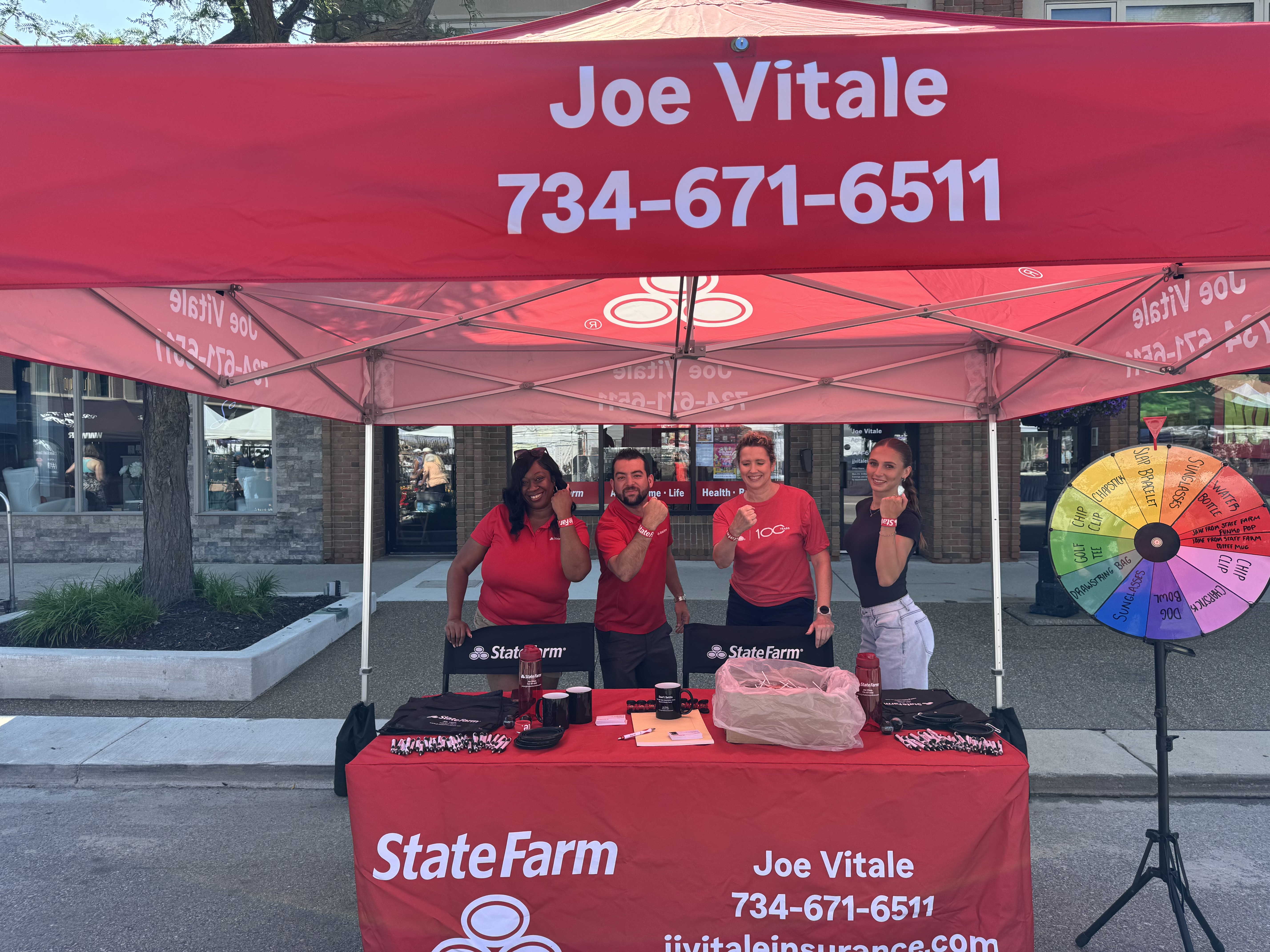 A little look at our day at the Street Art Fair!