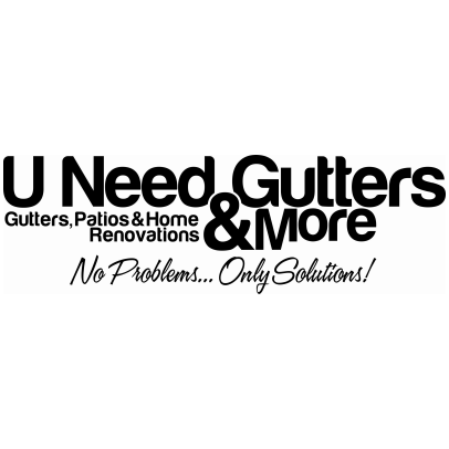 U Need Gutters & More Logo