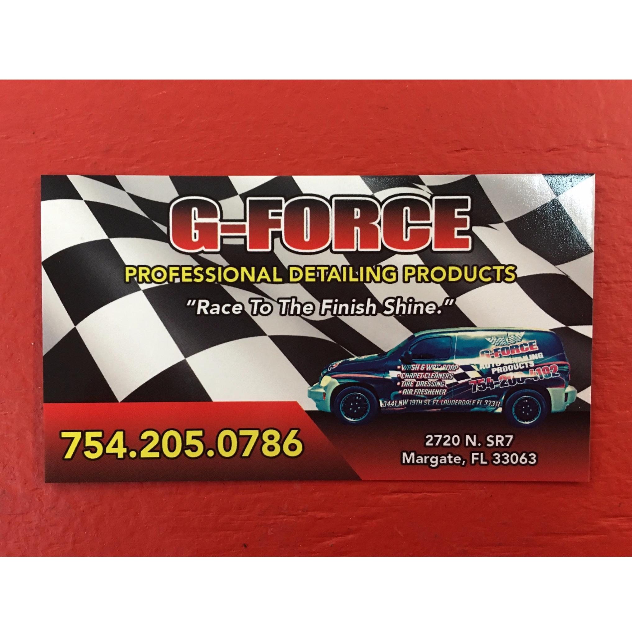 G-Force Auto Detailing Products