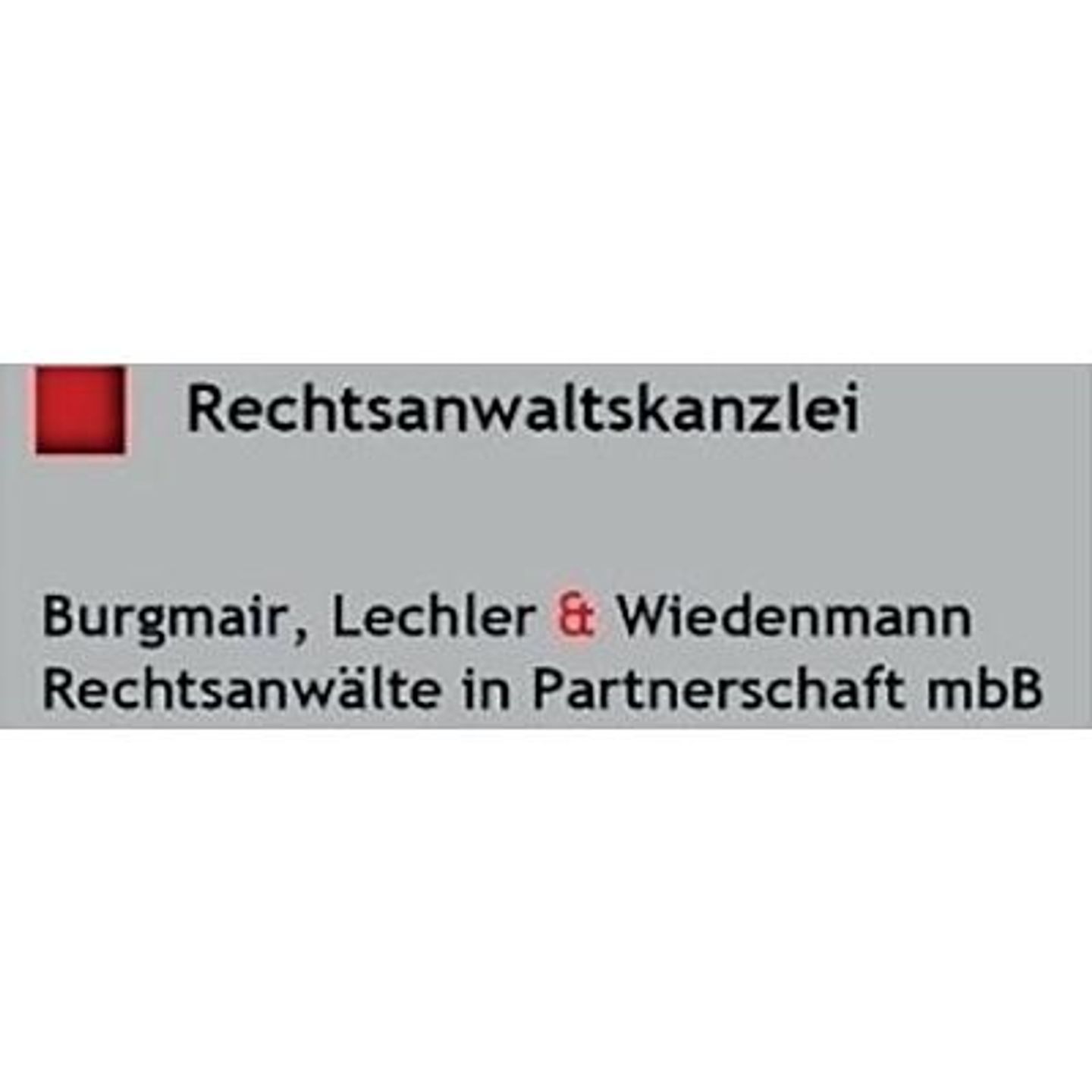 Burgmair, Lechler & Wiedenmann Rechtsanwälte in Partnerschaft mbB  