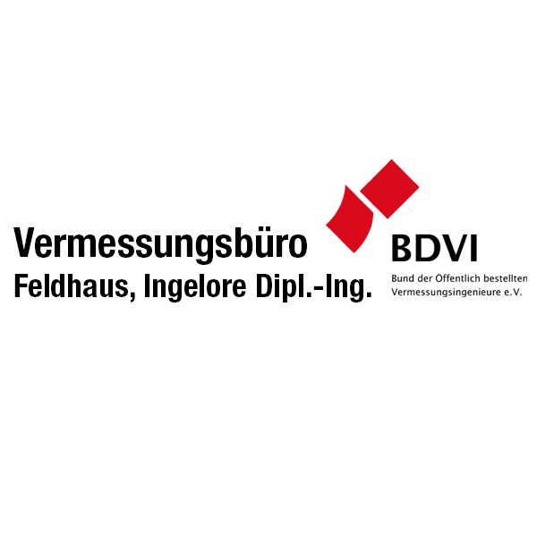 Logo Dipl.-Ing. Ingelore Feldhaus Vermessungsbüro