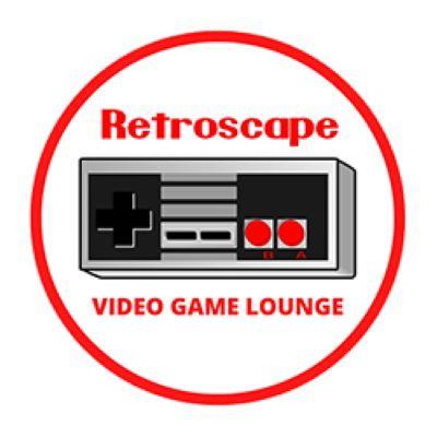 Retroscape - Video Game Lounge Logo
