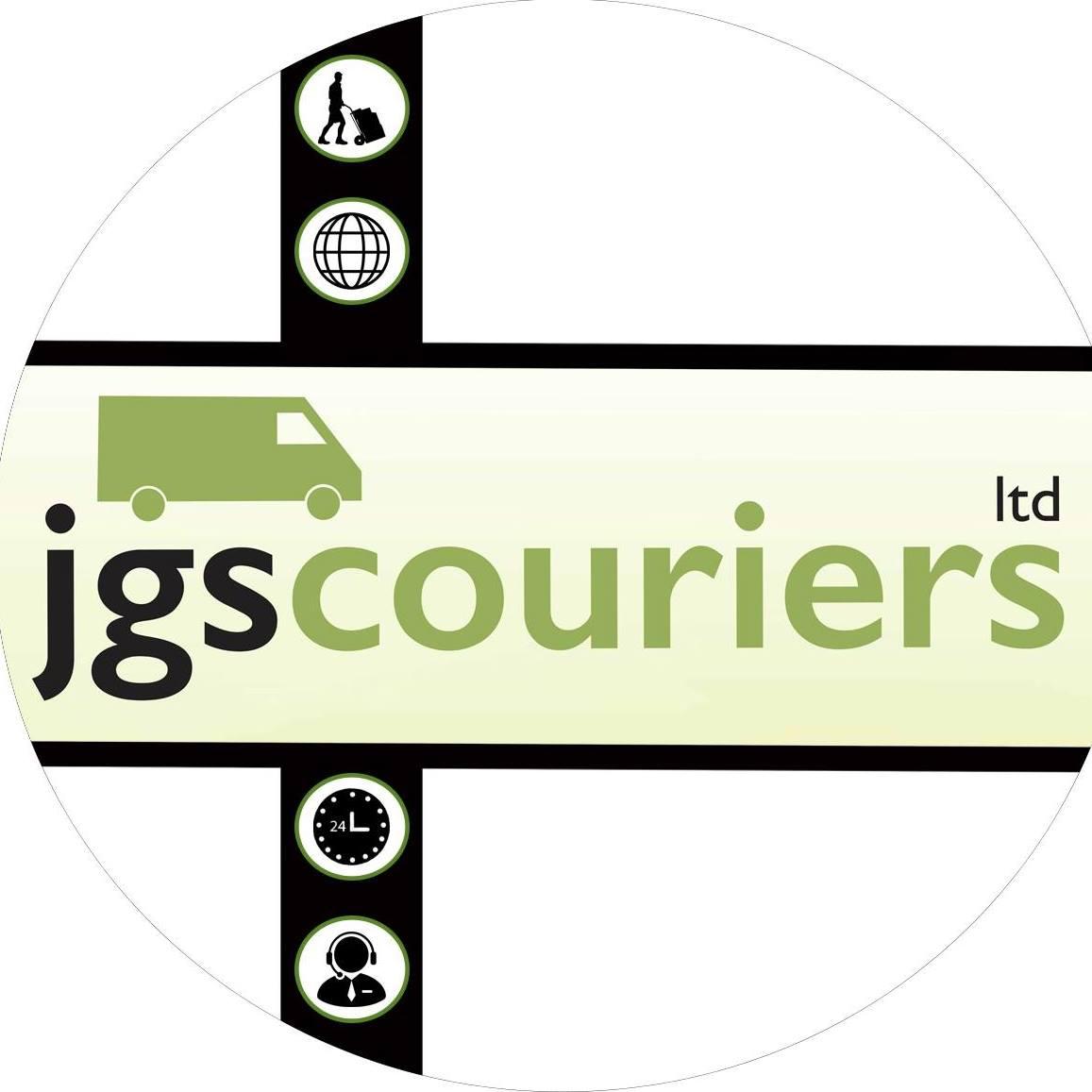 LOGO JGS Couriers Ltd Worcester 01905 640518