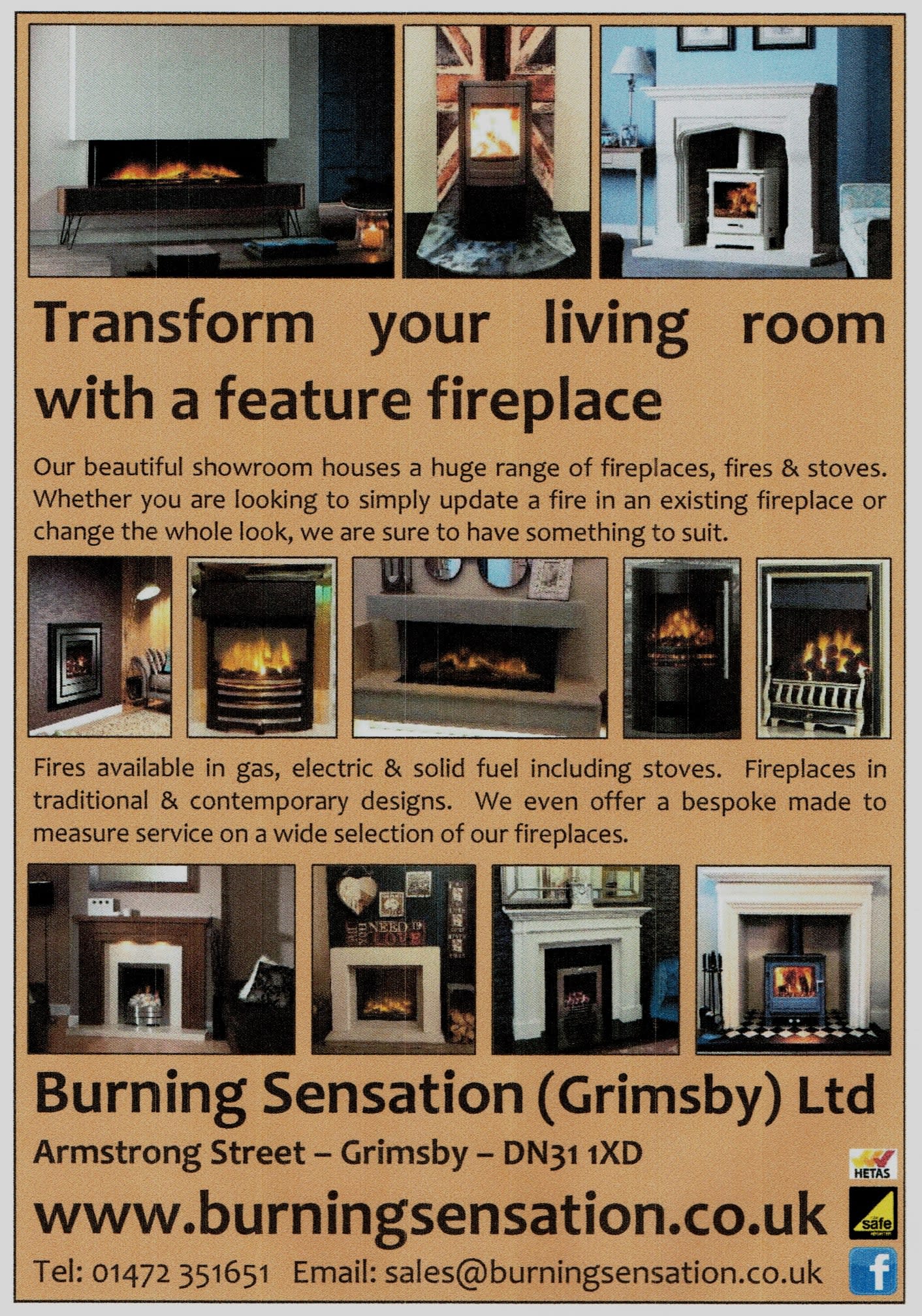Burning Sensation Grimsby Ltd Grimsby 01472 351651