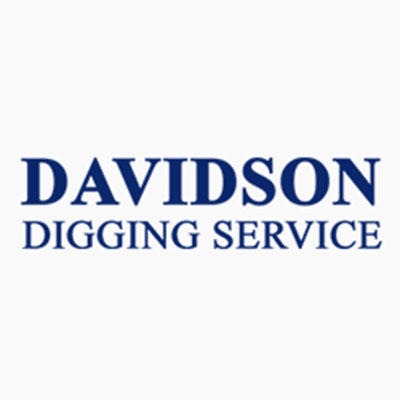 Davidson Digging Service Logo