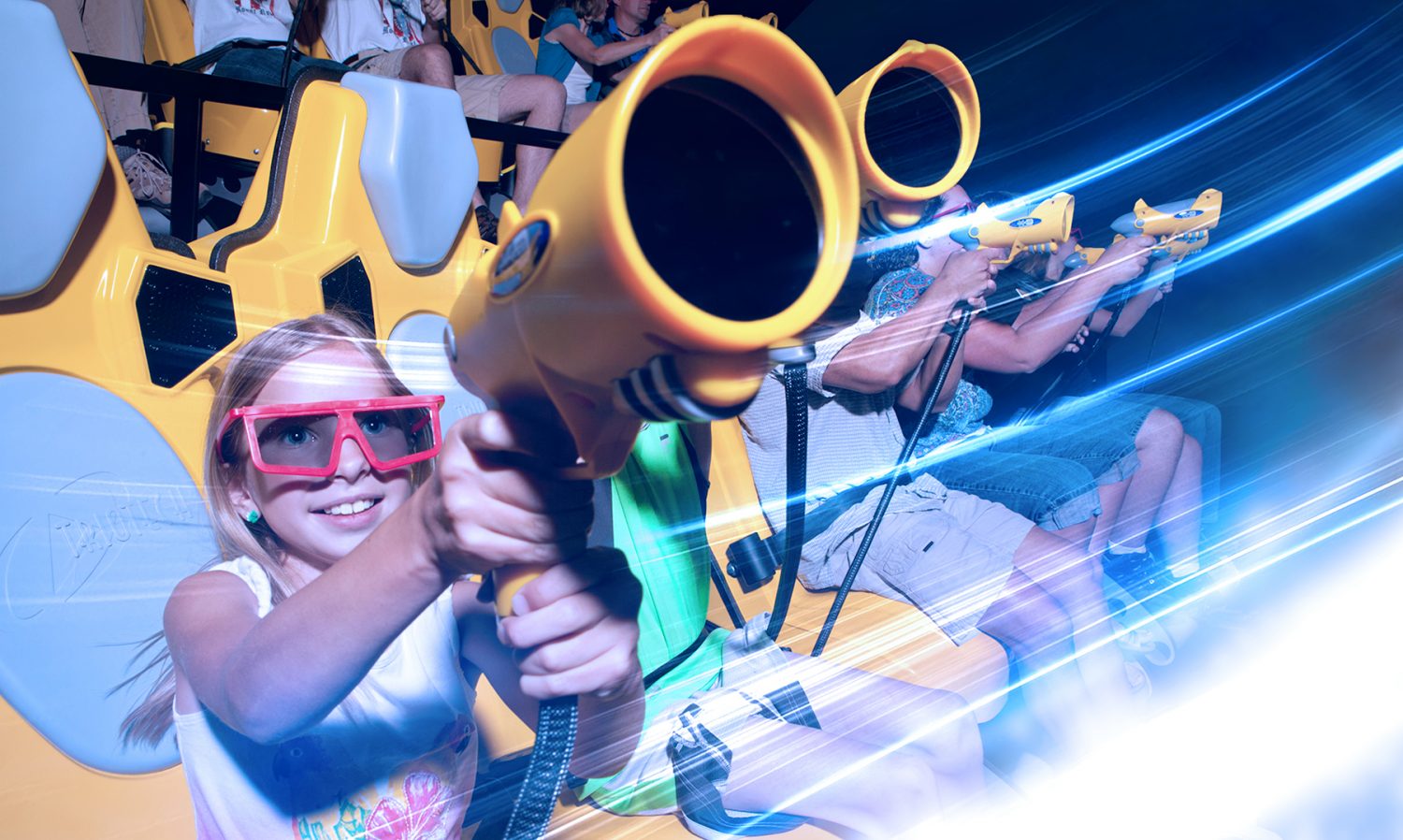 dark ride motion theater at Malibu Jack's Thornton